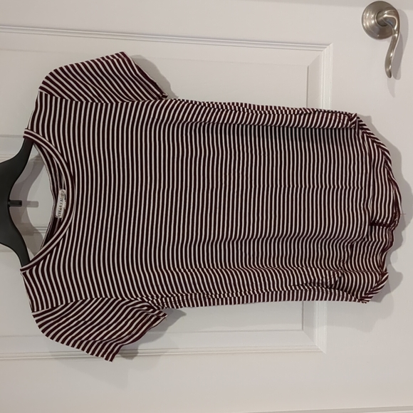 Crown of Hearts Striped Top XL - Picture 1 of 5